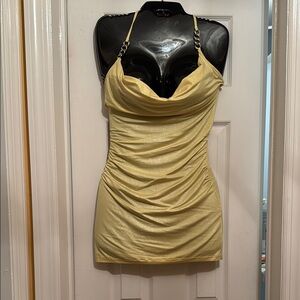 Elegant Yellow Women's Top